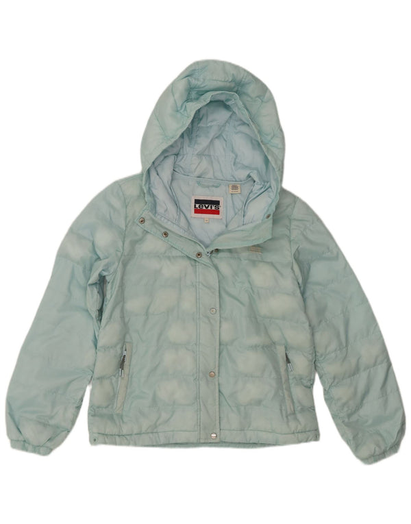 Levi's Damen-Jacke mit Kapuze, gepolstert, UK 6, XS, Blau, Polyester