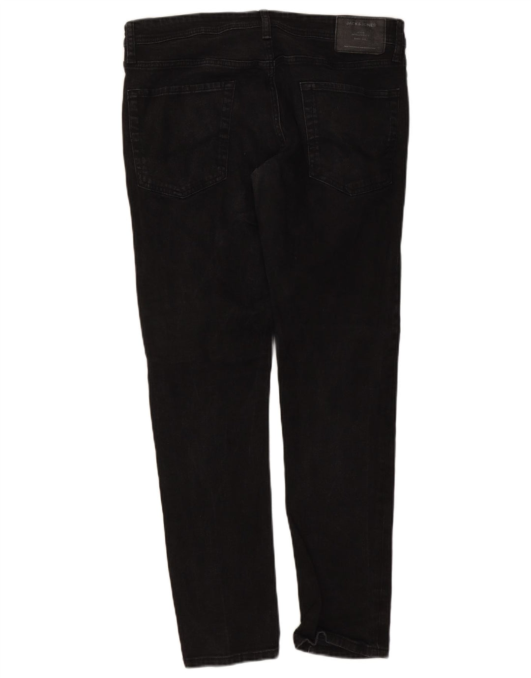 Jack & Jones Herren GLENN Slim Jeans W36 L32 Schwarze Baumwolle
