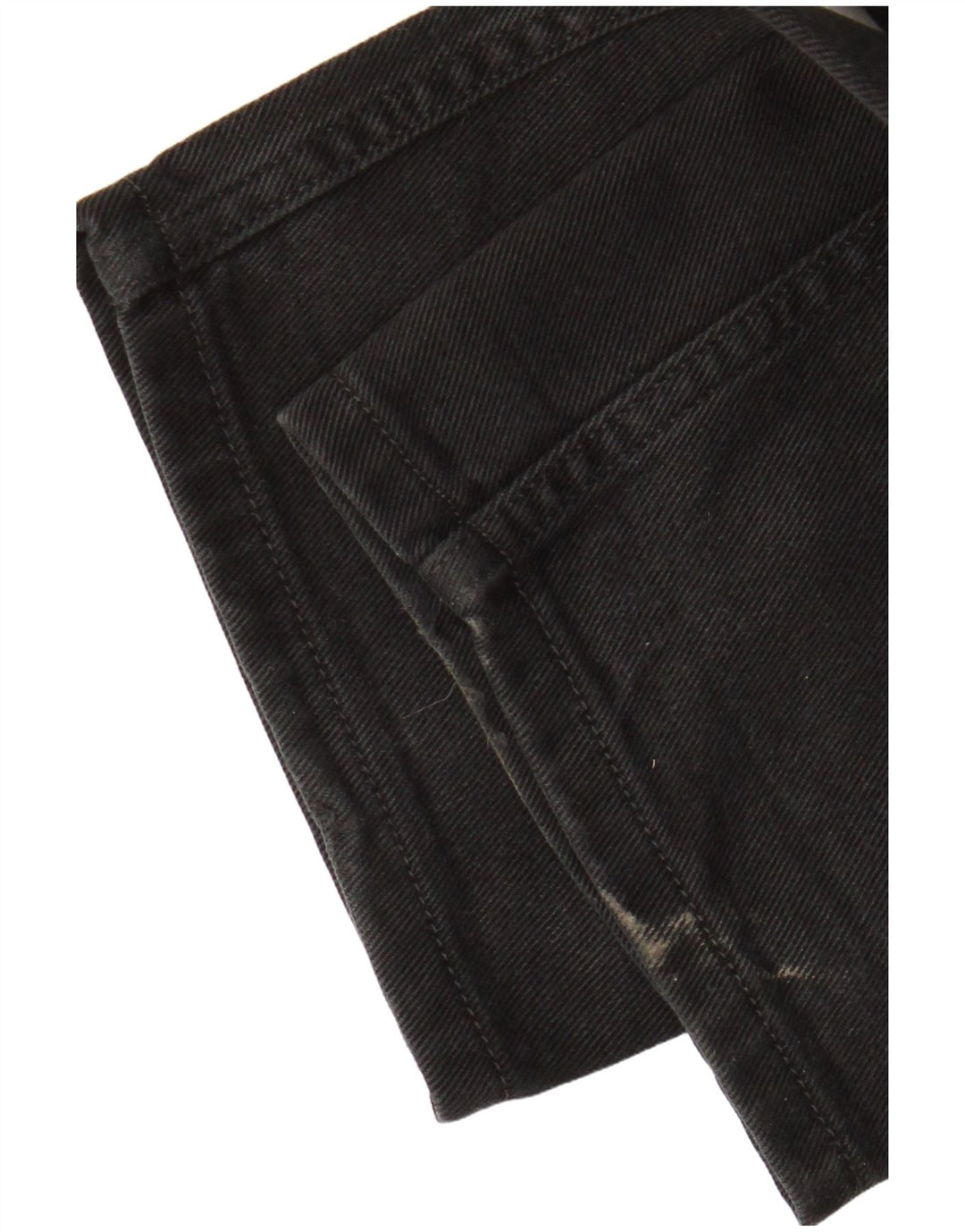 Wrangler Damen Spencer Slim Jeans W32 L34 Schwarze Baumwolle