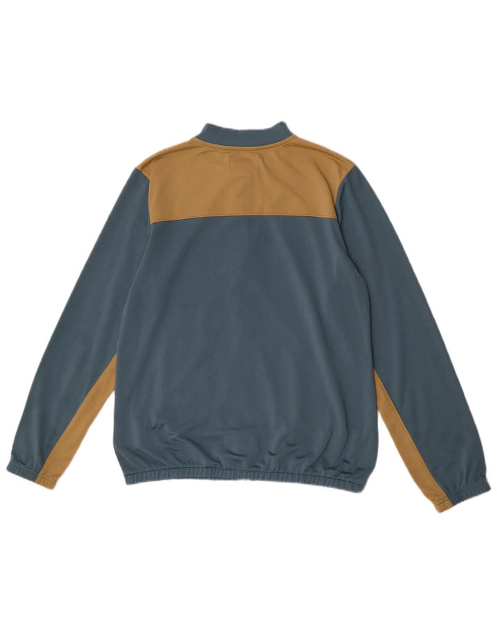 CONVERSE Jungen-Trainingsanzug, Top-Jacke, 13–14 Jahre, XL, Blau, Farbblock