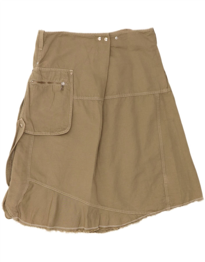 Gaudi Damen Cargorock EU 44 XL W36 Khaki Baumwolle
