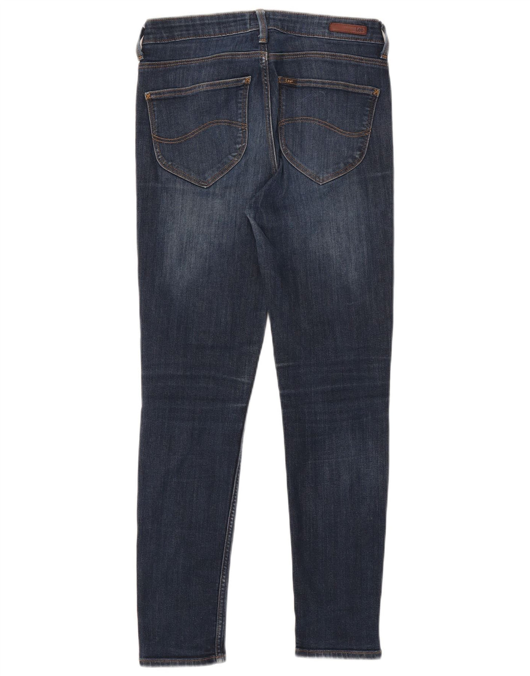 Lee Damen Skinny Jeans W30 L27 Blaue Baumwolle