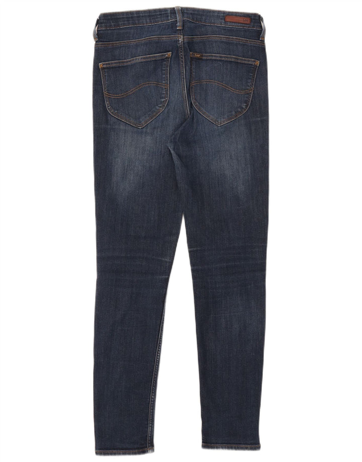 Lee Damen Skinny Jeans W30 L27 Blaue Baumwolle