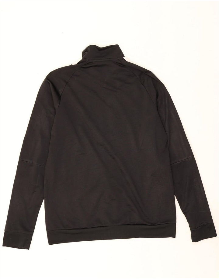 Adidas Herren Climalite Trainingsanzug Top Jacke Medium Schwarz Polyester
