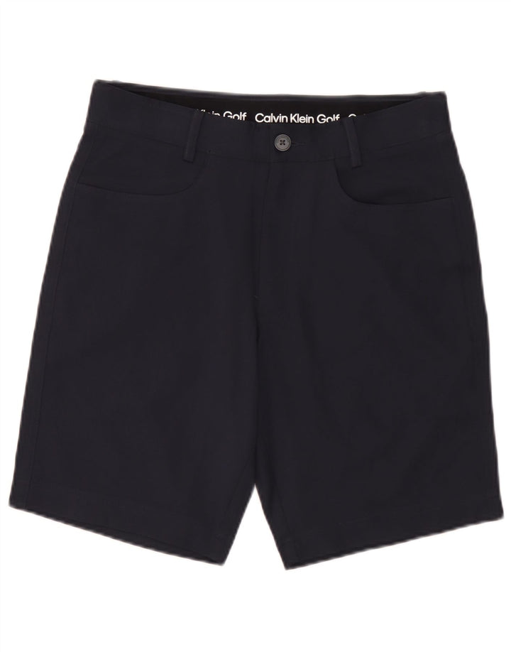 Calvin Klein Herren Freizeitshorts W30 Medium Marineblau Polyester