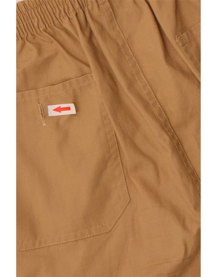 Leader Herren-Freizeitshorts W32 Medium Beige Polyester