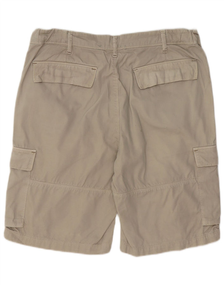 Champion Herren Cargo-Shorts, Größe L, W36, grüne Baumwolle