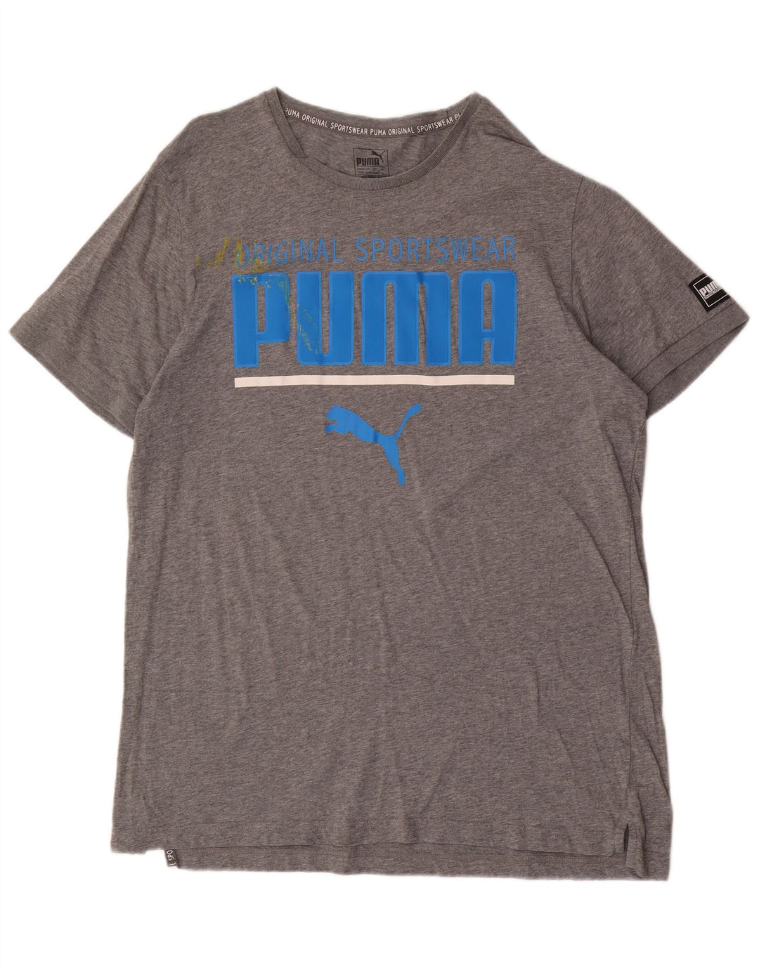 PUMA Herren Grafik T-Shirt Top XL Grau