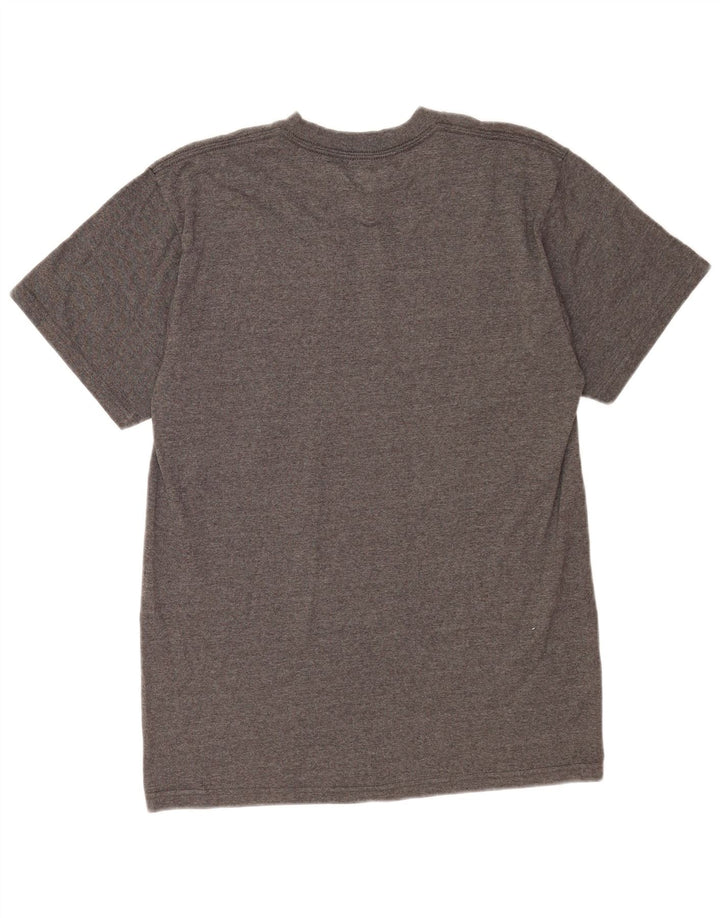 Majestic Herren Giants Grafik-T-Shirt-Oberteil aus mittelgrauer Baumwolle