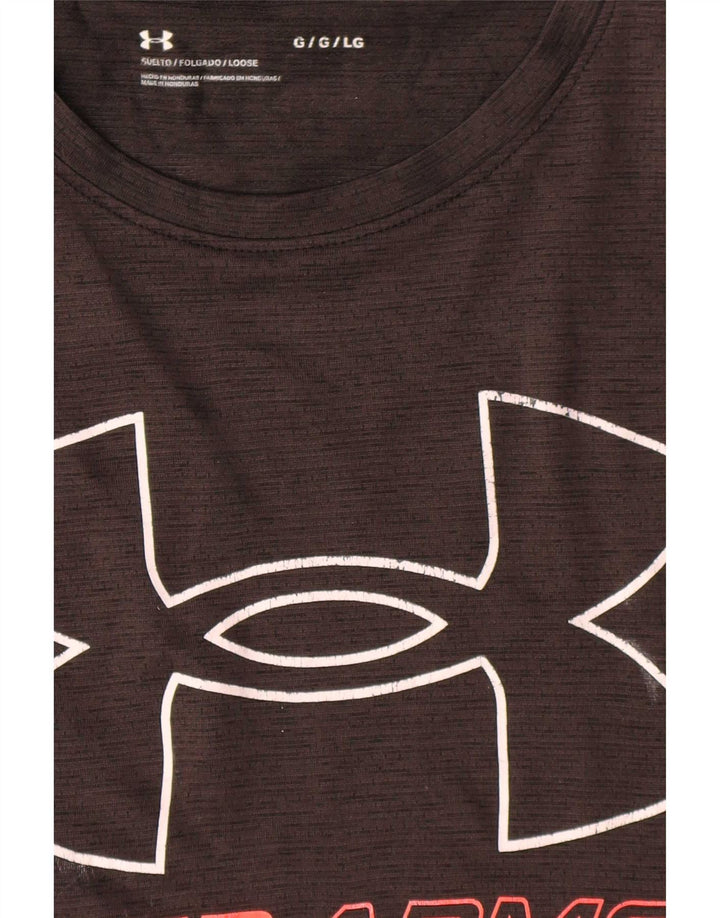 Under Armour Herren-T-Shirt mit Grafik, Größe L, Schwarz