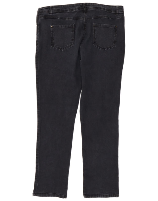 M&Co Damen Slim Jeans UK 16 Large W36 L31 Marineblaue Baumwolle