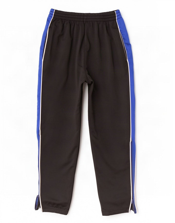 Reebok Herren-Trainingshose mit Grafik, Größe S, Schwarz, Farbblock-Polyester