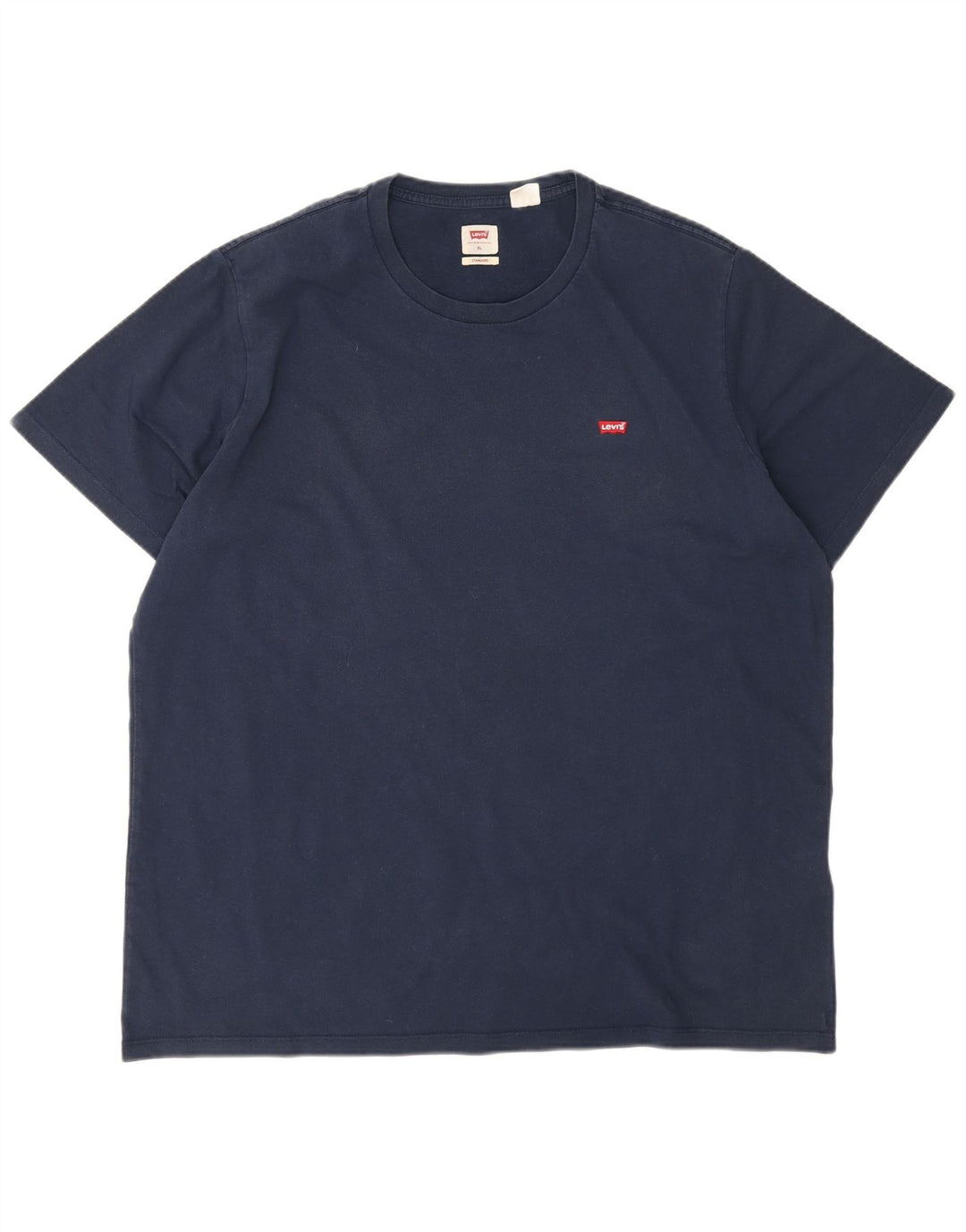 Levi's Herren T-Shirt Top XL Marineblau Baumwolle