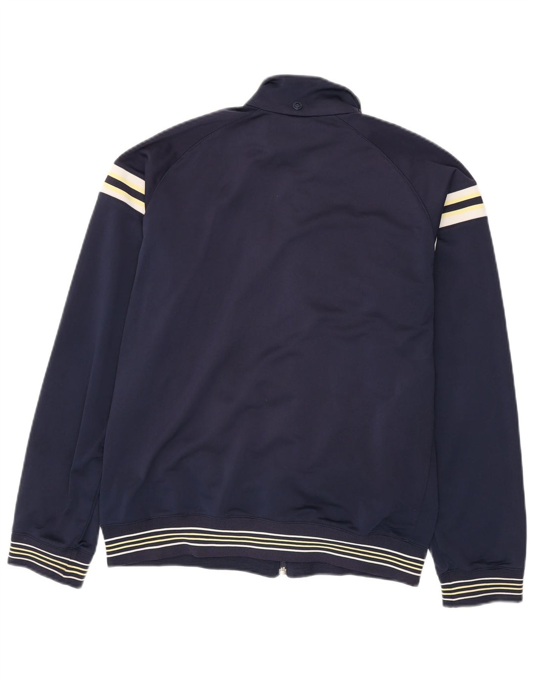 Nike Herren-Trainingsanzug-Top-Jacke aus mittelblauem Polyester in Marineblau