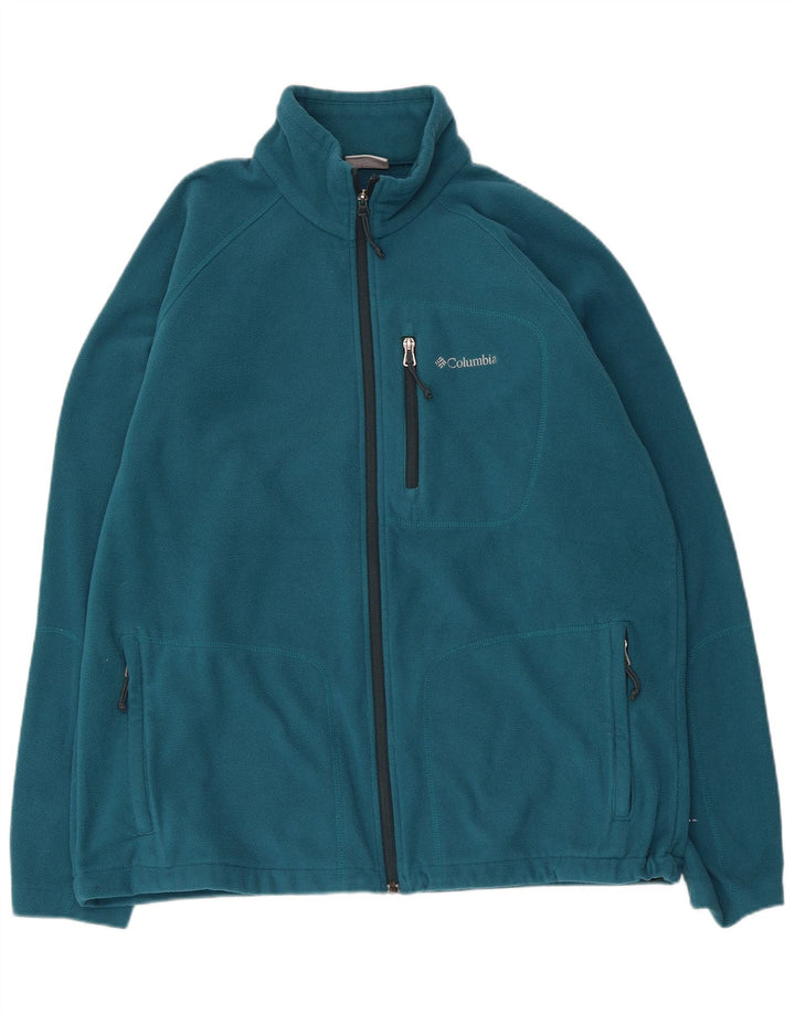 Columbia Herren Fleecejacke UK 40 Large Blau