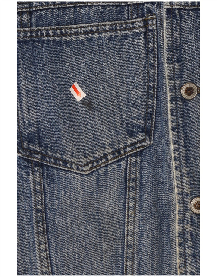 ARIZONA Herren Jeansjacke UK 40 Large Blau Polyamid