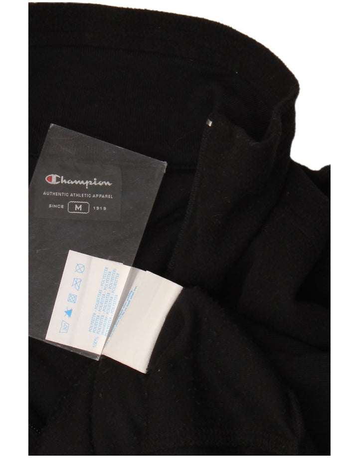 Champion Damen-Fleecepullover mit Reißverschluss, UK 14, Mittelschwarz, Polyester