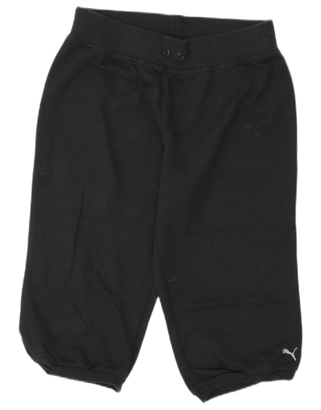 Puma Damen Bermuda Sport Shorts UK 10 Small Schwarz