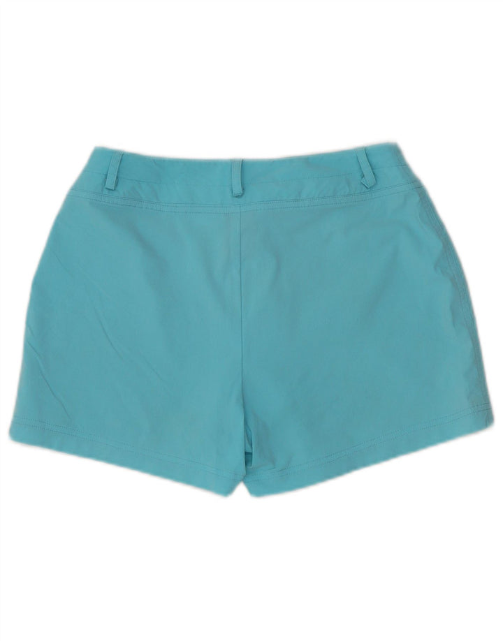 Nike Damen Shorts UK 10 Small W28 Türkisfarbenes Nylon