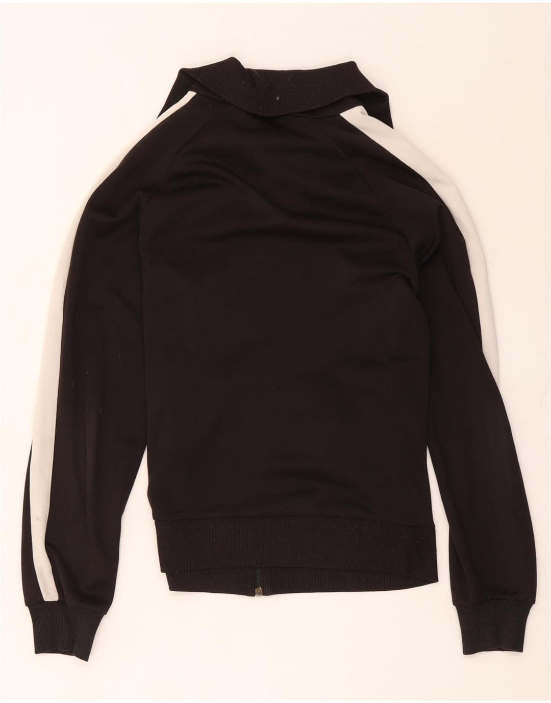 Puma Herren-Trainingsanzug mit grafischem Oberteil, Mittelschwarzes Farbblock-Polyester