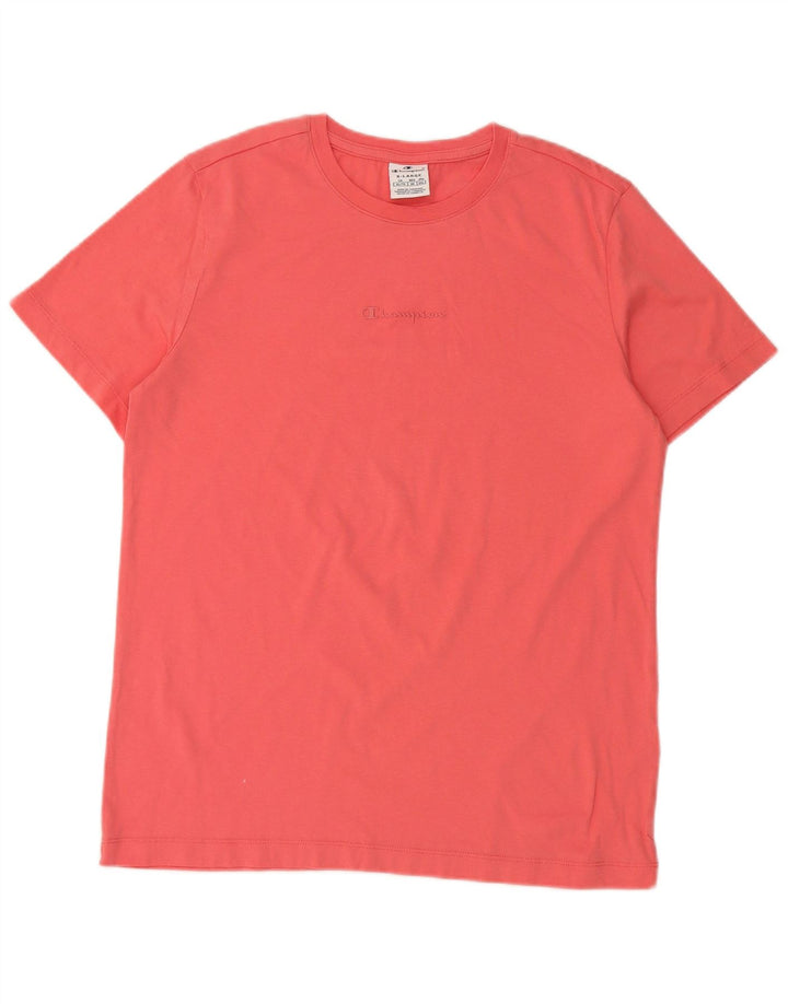 CHAMPION Damen T-Shirt Top UK 18 XL Rosa