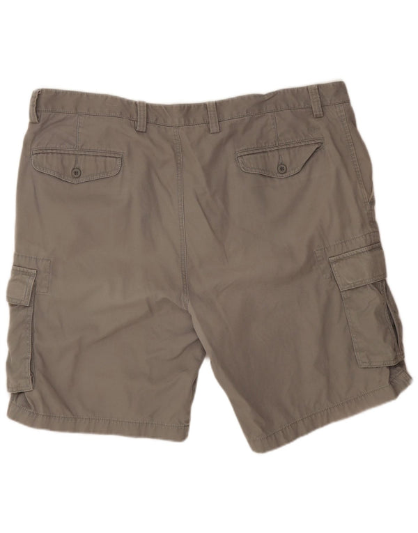 Dockers Herren Cargoshorts W44 2XL Graue Baumwolle