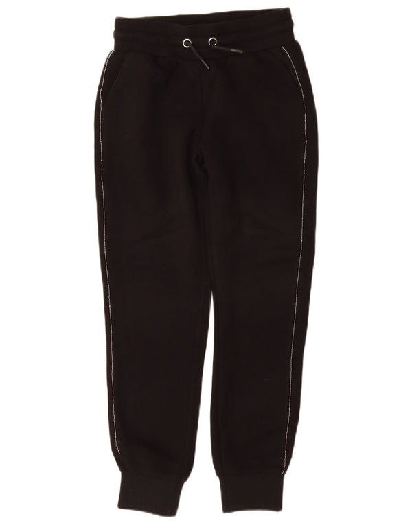 Guess Mädchen-Trainingshose, Jogginghose, 13–14 Jahre, schwarze Viskose