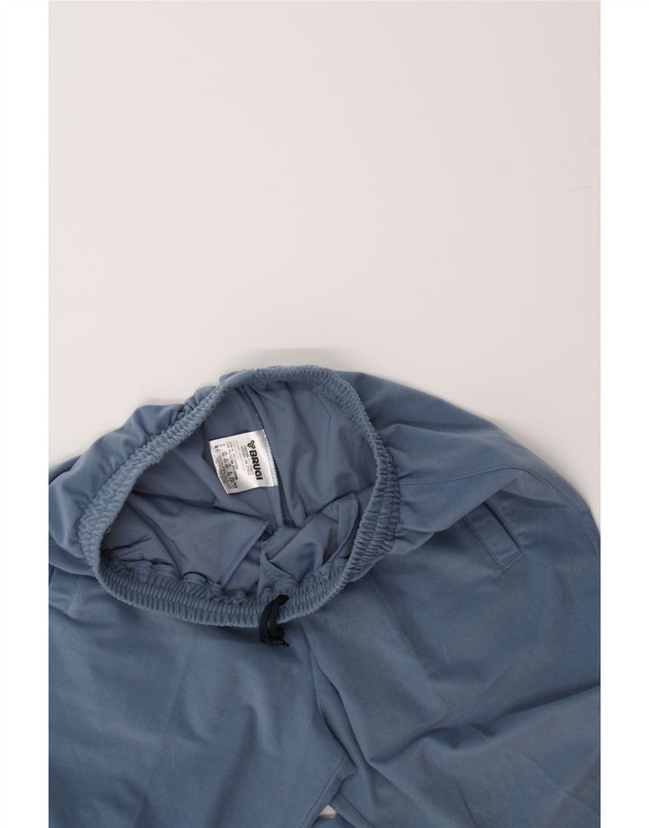 BRUGI Mens Tracksuit Trousers Large  Blue Polyester Vintage Brugi and Second-Hand Brugi from Messina Hembry 