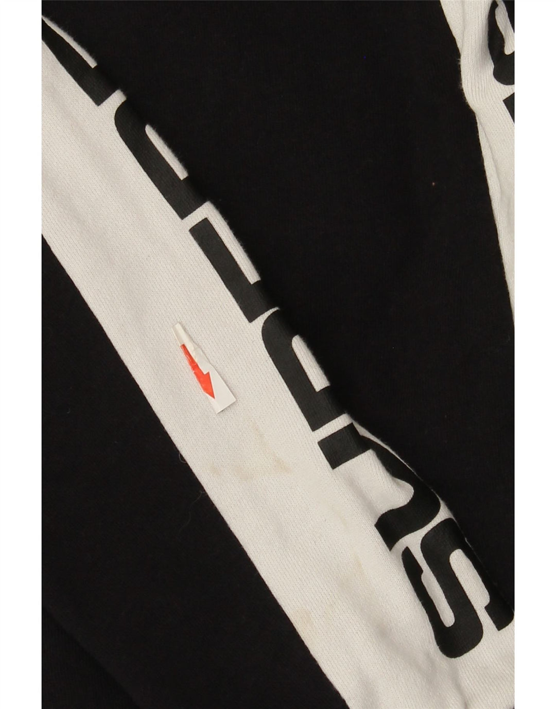 Superdry Grafik-Sweatshirtpullover für Damen, UK 10, Größe S, Schwarz, Farbblock