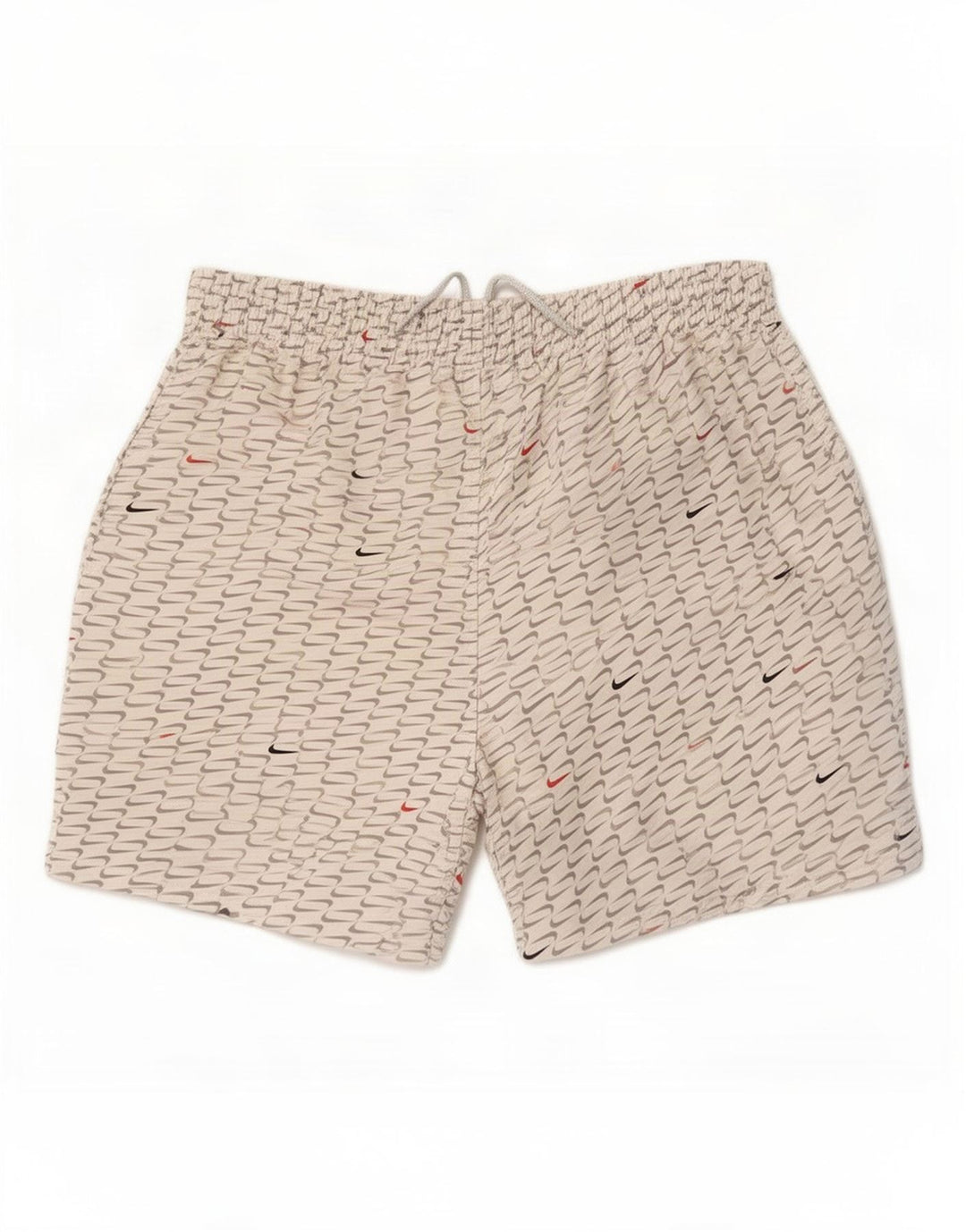 Nike Herren-Sportshorts mit Grafik, mittelweißes Polyester