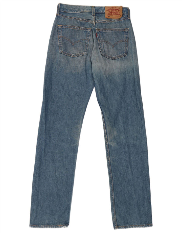 Levi's Herren 501 Straight Jeans W27 L32 Blaue Baumwolle