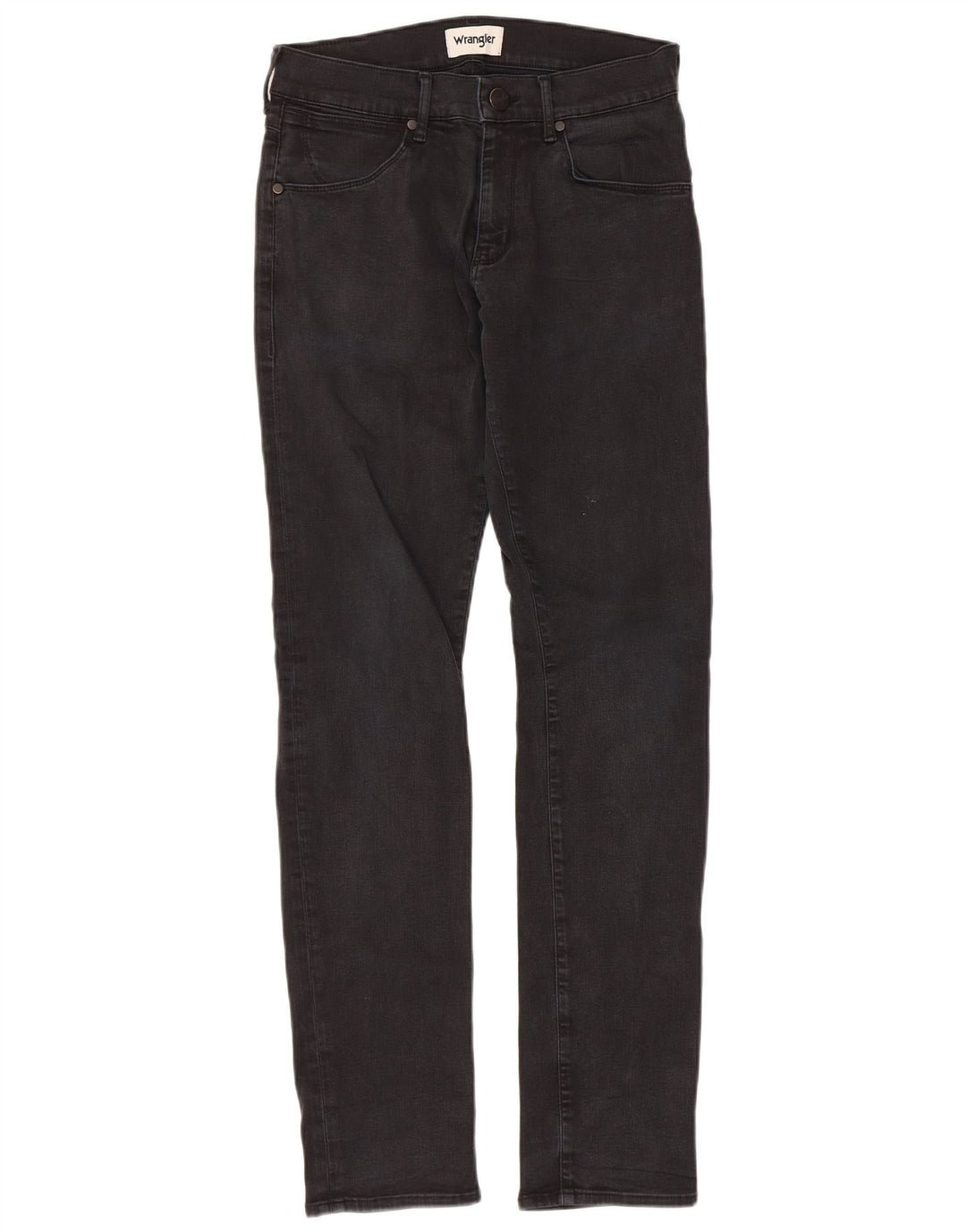 Wrangler Damen Larston Slim Jeans W28 L32 Schwarz