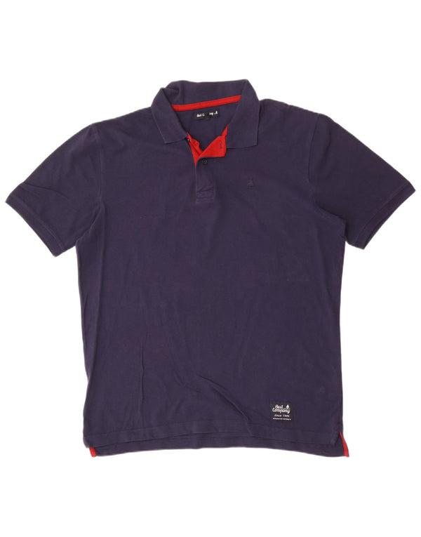 Best Company Herren-Poloshirt XL aus marineblauer Baumwolle