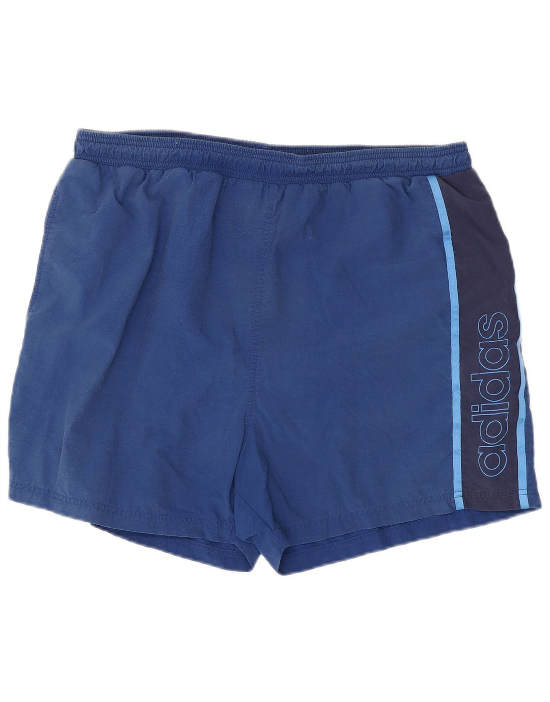 ADIDAS Herren Graphic Sport Shorts 2XL Blau Colourblock Polyamid