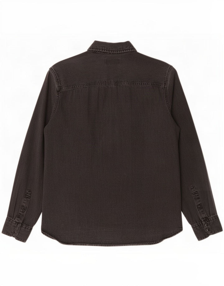Jack & Jones Herren-Jeanshemd, große graue Baumwolle