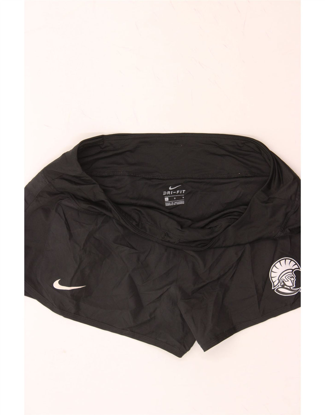 NIKE Womens Sport Shorts UK 14 Large Black Polyester Vintage Nike and Second-Hand Nike from Messina Hembry 