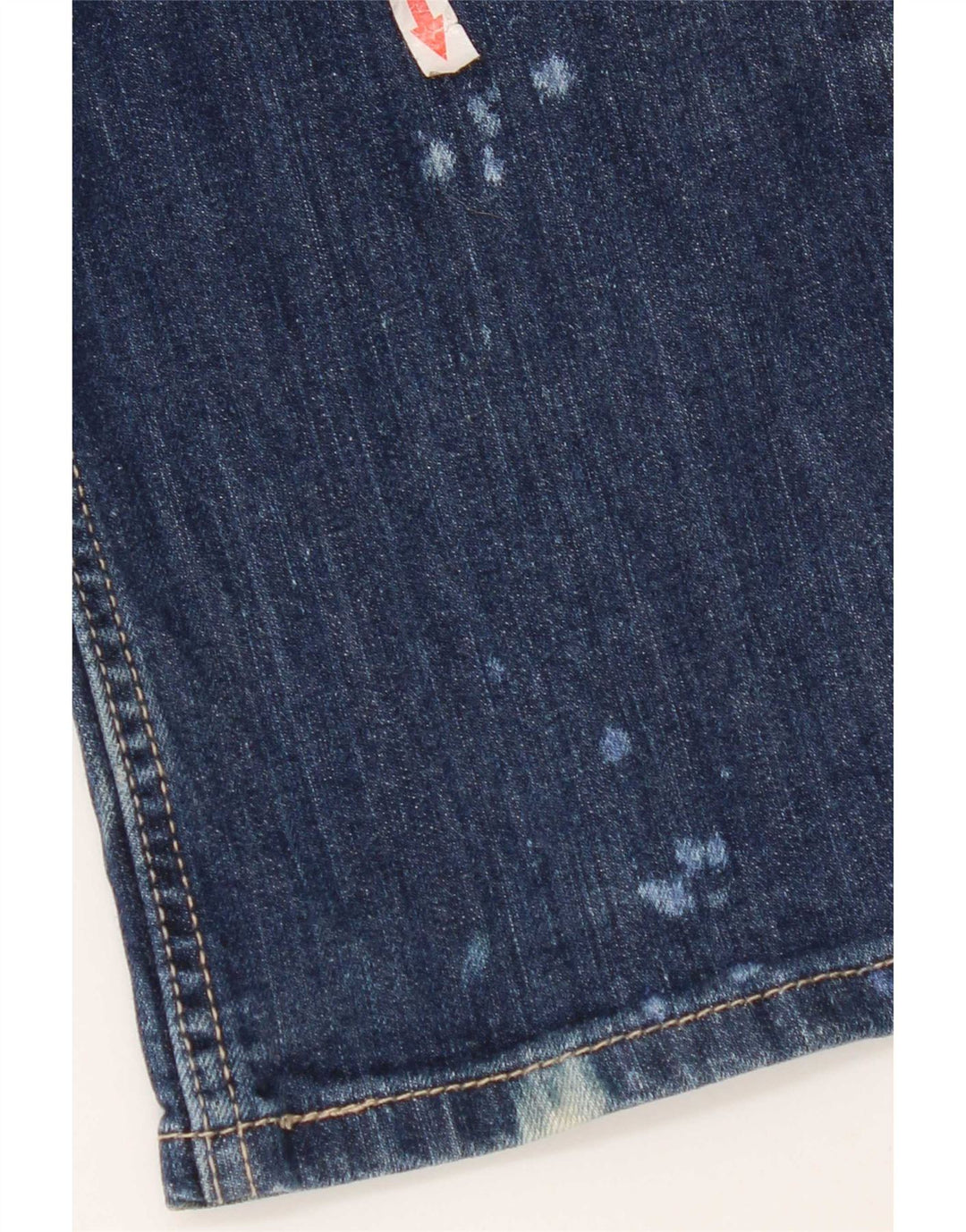 Levi's Damen 524 Straight Jeans W29 L32 Blaue Baumwolle