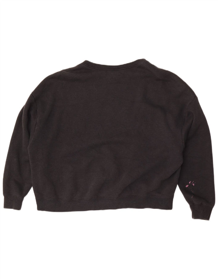 Nike Damen-Sweatshirt „Air Graphic“, übergroß, Größe 40, Schwarz