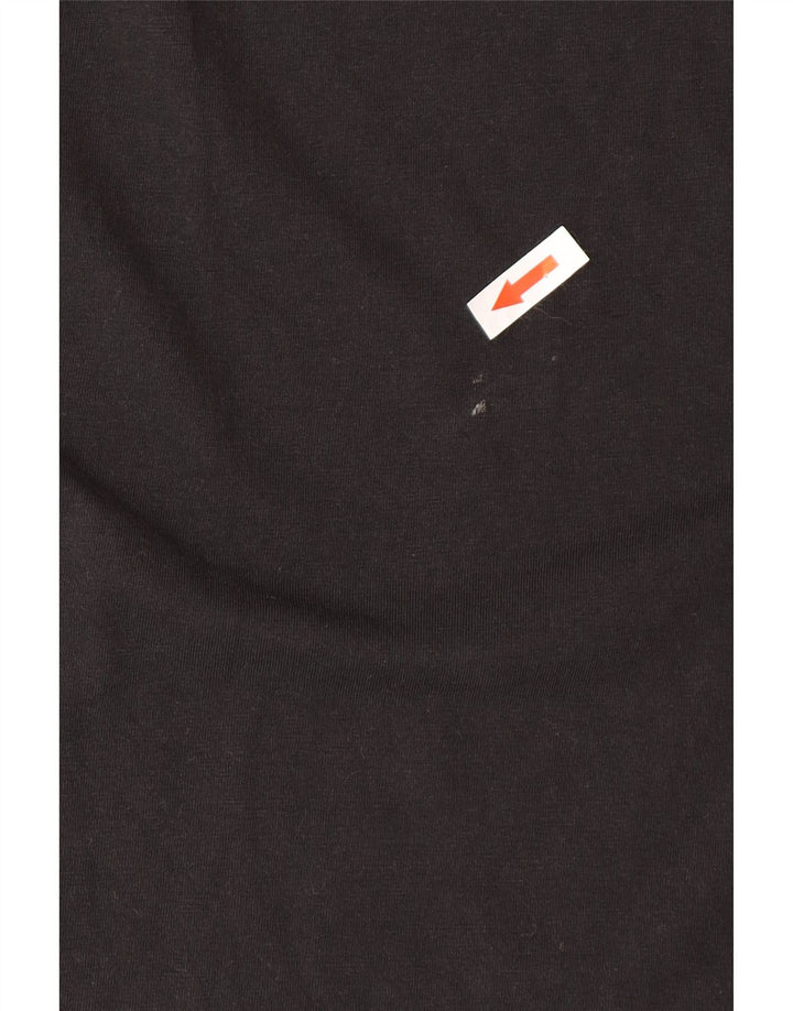 Calvin Klein Jeans Herren-T-Shirt mit Grafik, groß, aus schwarzer Baumwolle