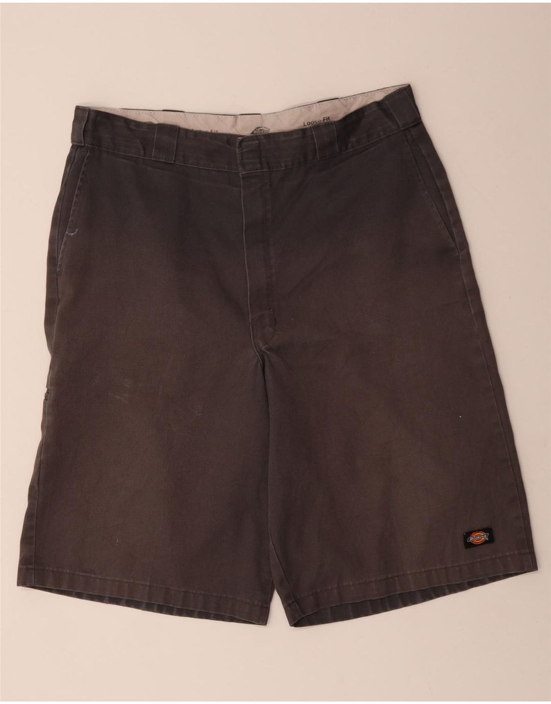 DICKIES Herren-Cargoshorts mit lockerer Passform, W36, Größe L, Grau