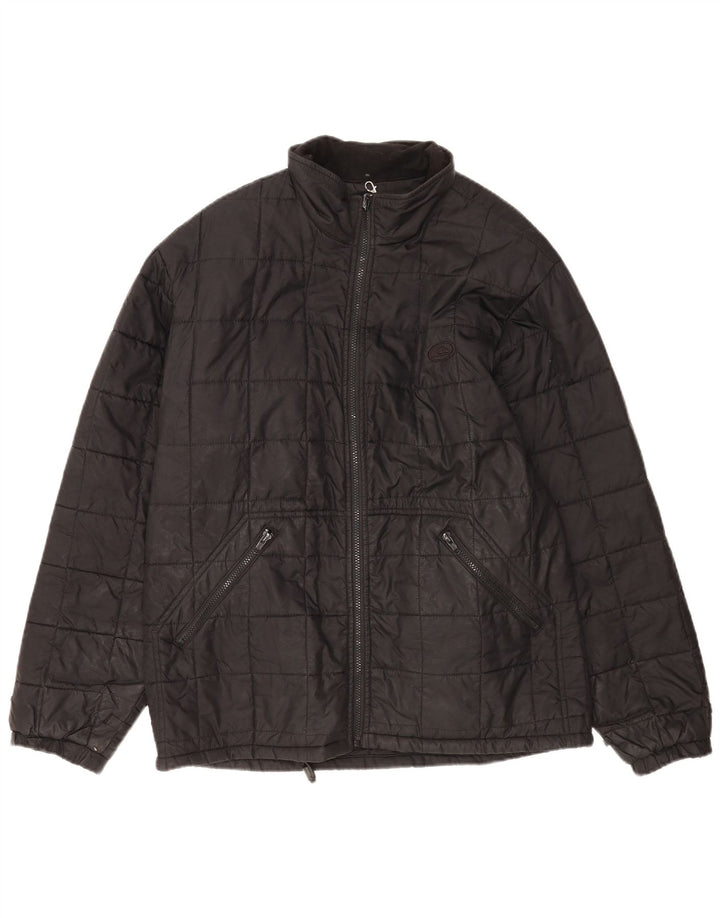 Quiksilver Herren Steppjacke UK 40 Large Schwarz