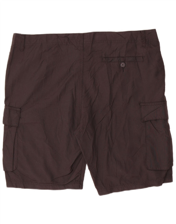 French Connection Herren Cargoshorts 2XL W42 Schwarz Polyamid