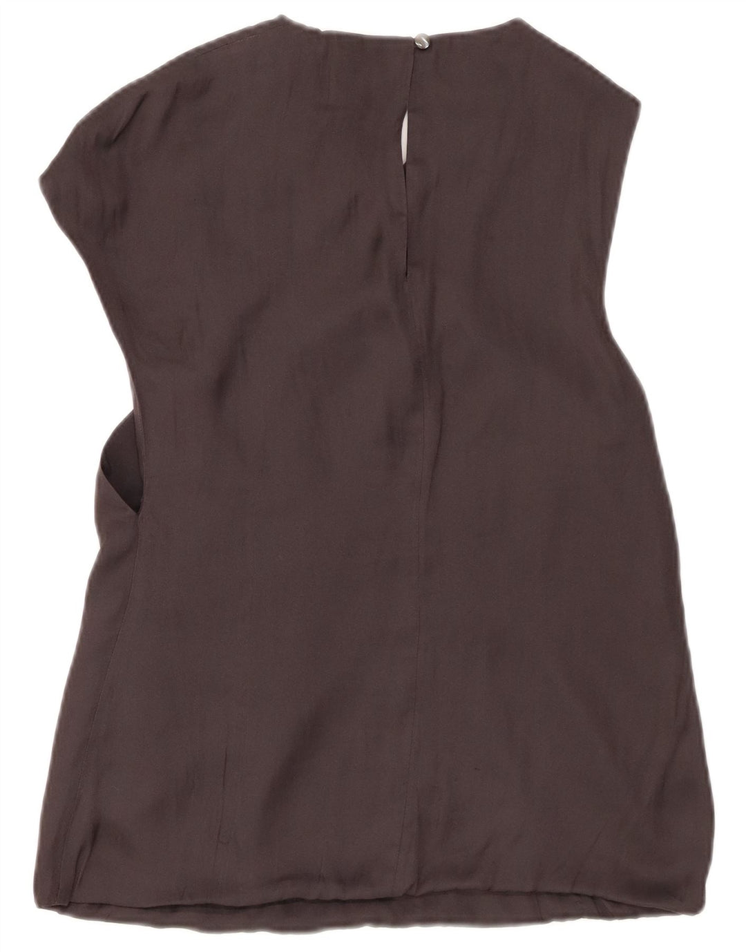Karen Millen Damen ärmelloses Blusenoberteil, Größe S, Größe S, Schwarz, Polyester