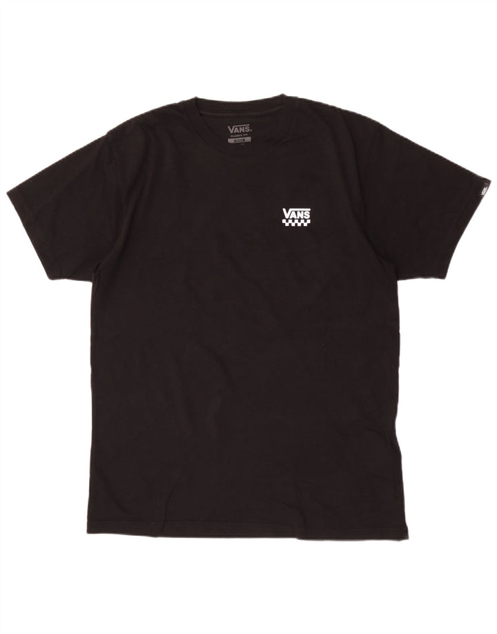 Vans Herren-T-Shirt mit klassischer Passform, mittelschwarze Baumwolle