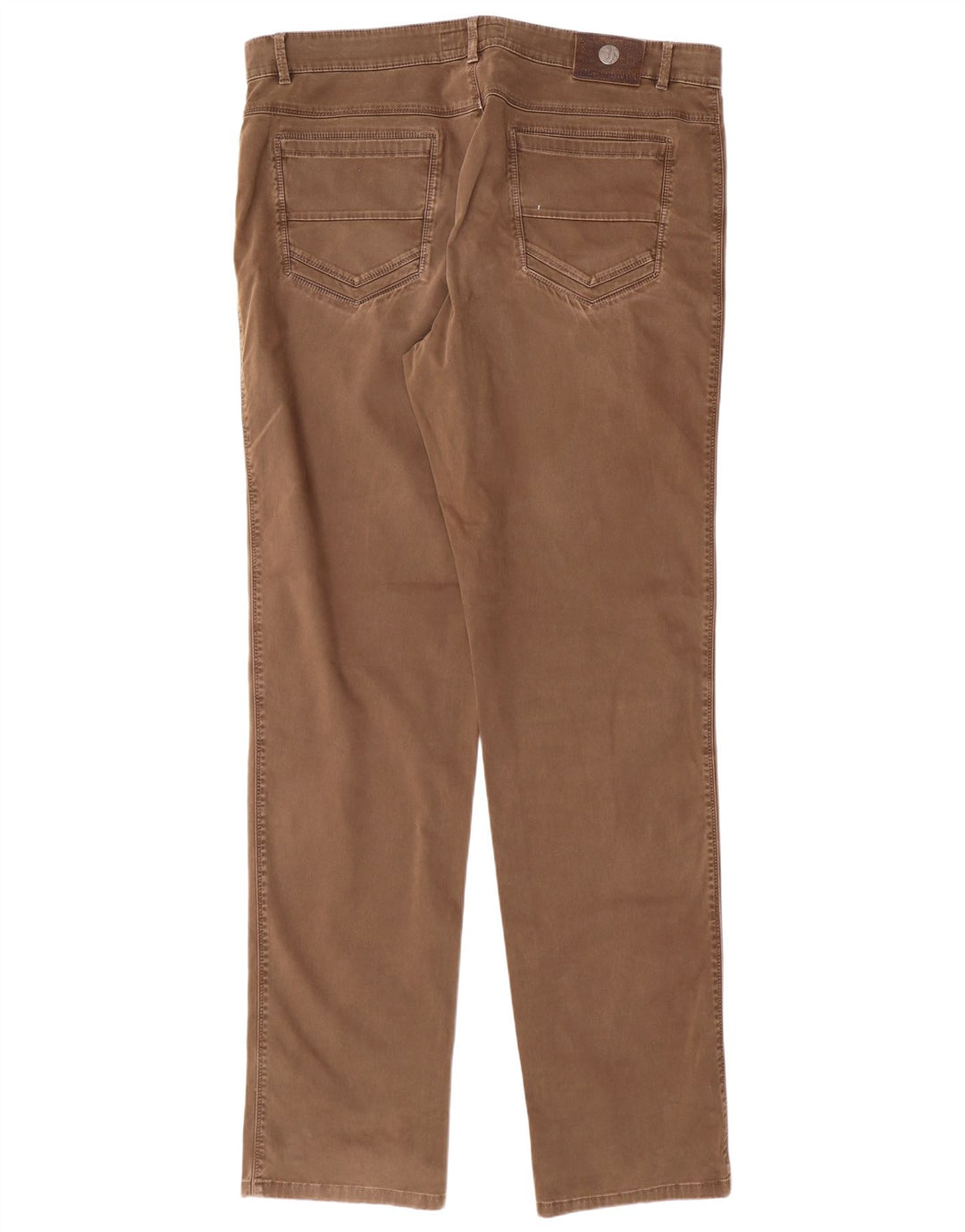 TRUSSARDI Gerade Freizeithose für Herren IT 58 3XL W40 L36 Braune Baumwolle