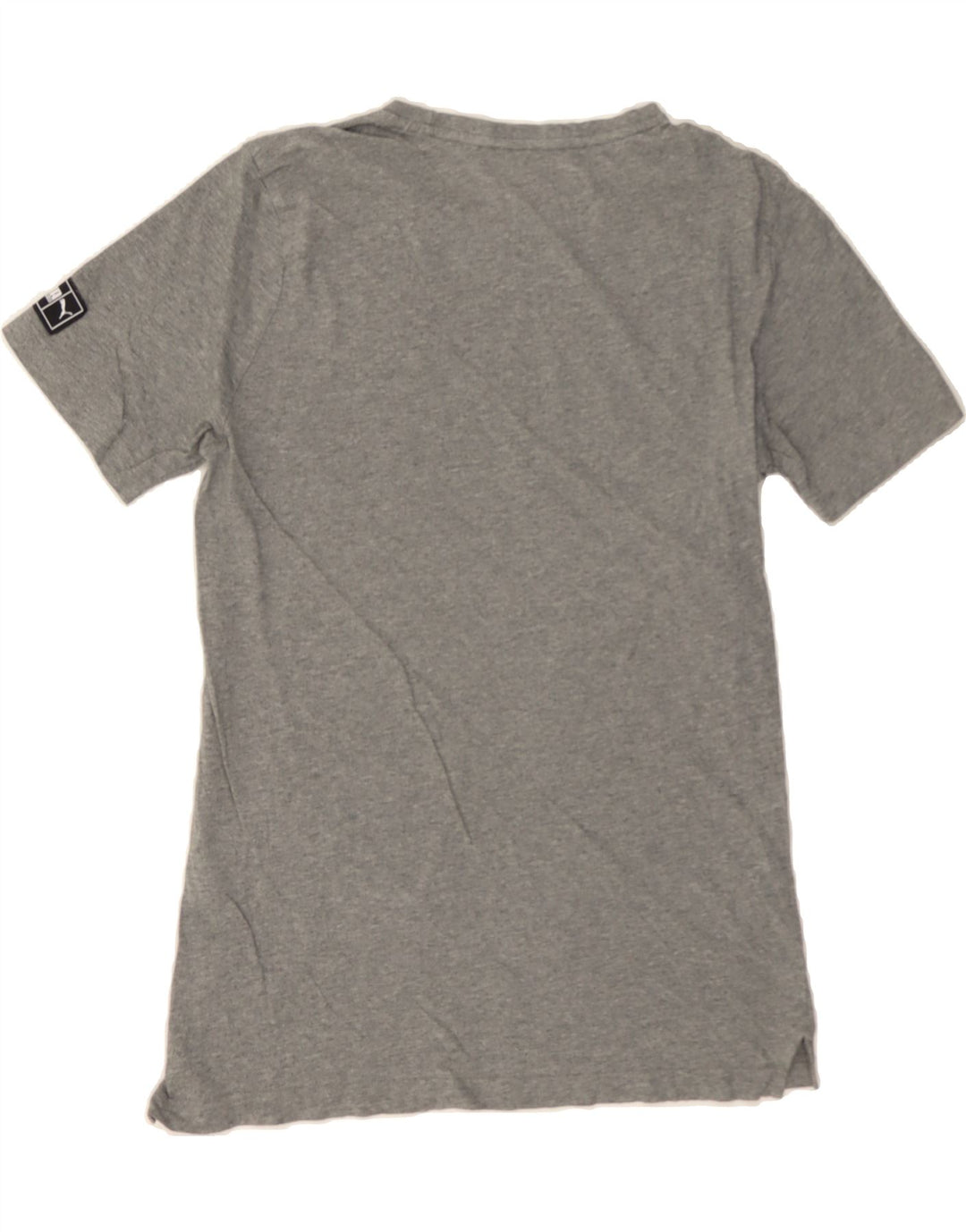 PUMA Mens Graphic T-Shirt Top Medium Grey Cotton Vintage Puma and Second-Hand Puma from Messina Hembry 
