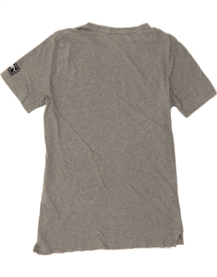 PUMA Mens Graphic T-Shirt Top Medium Grey Cotton Vintage Puma and Second-Hand Puma from Messina Hembry 