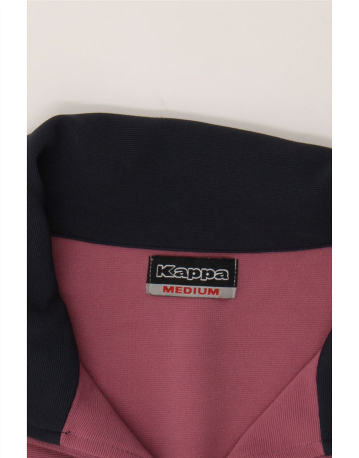 KAPPA Womens Full Tracksuit UK 14 Medium  Pink Polyester Vintage Kappa and Second-Hand Kappa from Messina Hembry 
