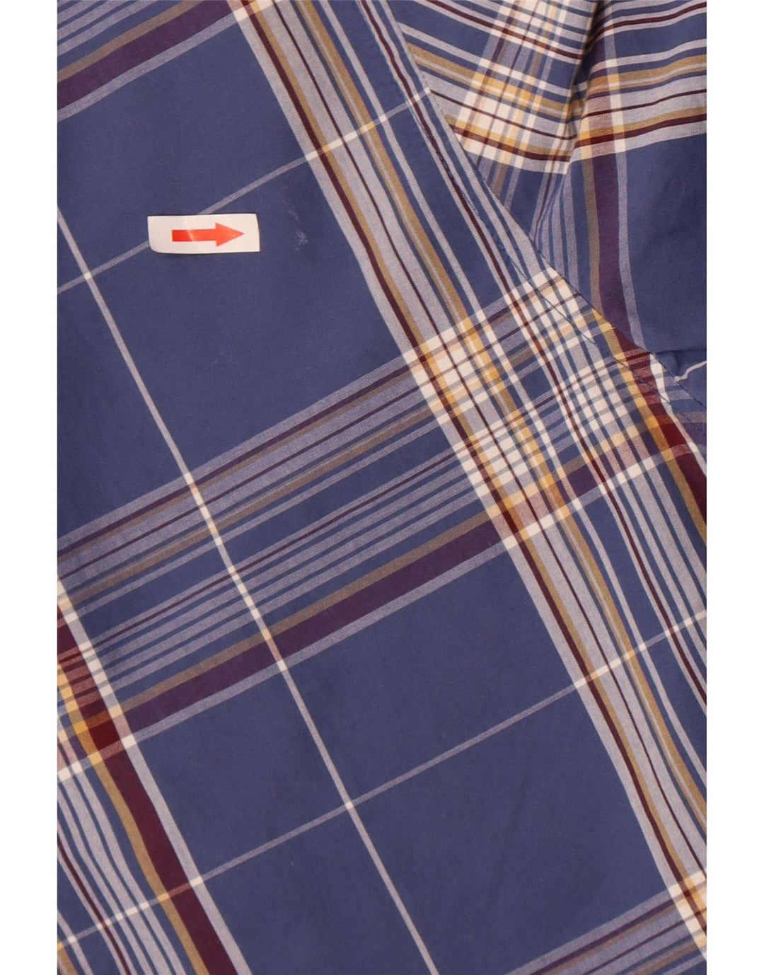 Tommy Hilfiger Herren-Hemd mit normaler Passform, groß, blau kariert, Baumwolle