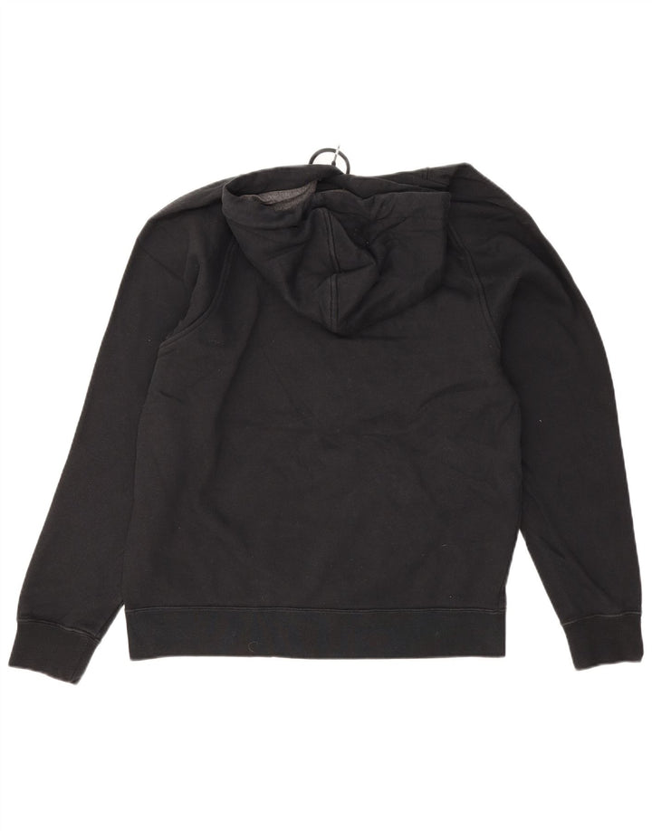 Nike Herren-Hoodie-Pullover aus mittelschwarzer Baumwolle